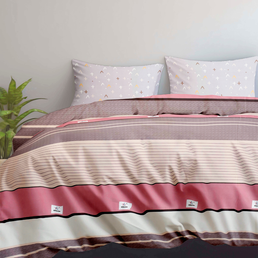 Bonafide Bedsheet – OOA 144 GSM Polyester King Size Set